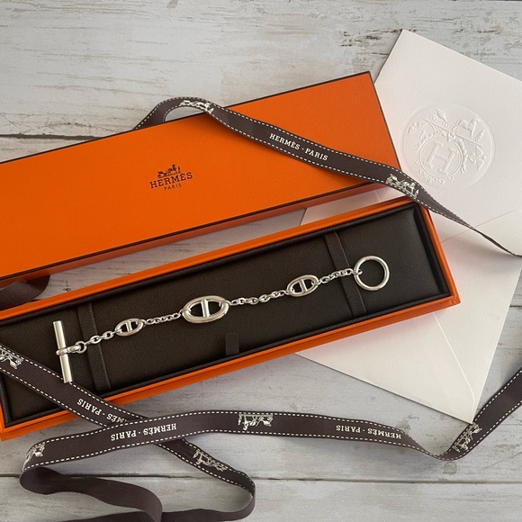 SOLD :) Brand new Hermes Farandole bracelet in sterling silver - Picture 1 of 8
